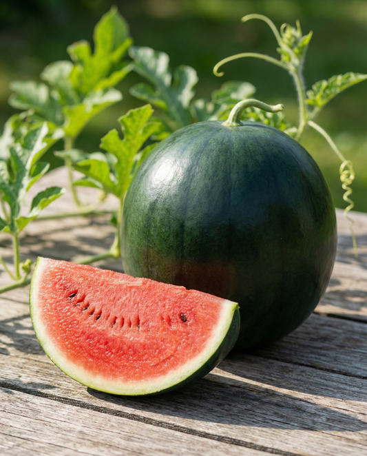 Melancia Sugar Baby Sweet (Citrullus lanatus) – sementes de hortícola anual da SeedsChoice