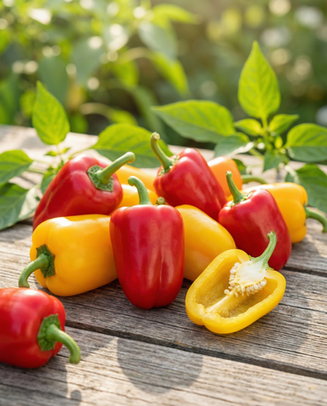 Pimento doce miniatura Tinkerbell F1 Mix (Capsicum annuum) – sementes de hortícola anual da SeedsChoice