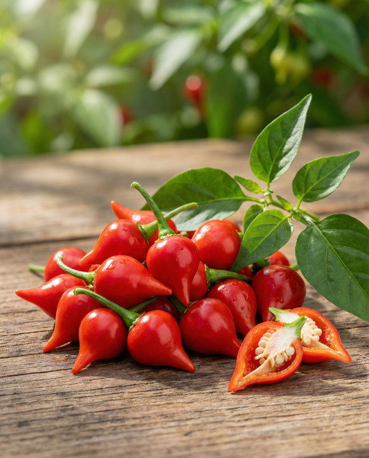 Pimento Biquinho (Capsicum chinense) – sementes de hortaliça anual da SeedsChoice