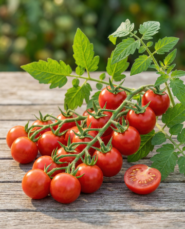 Tomate-cereja Super Sweet 100 F1 (Solanum lycopersicum) – sementes de hortícola anual da SeedsChoice