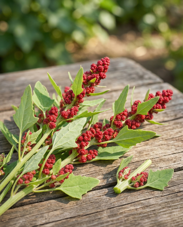 Espinafre-morango (Chenopodium capitatum) – sementes de vegetal anual da SeedsChoice