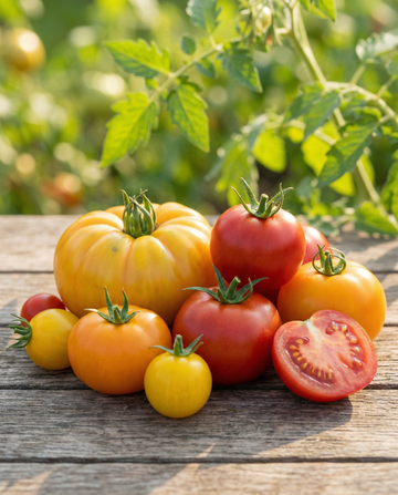 Semillas de tomate Mixed Colours Mix (Solanum lycopersicum) – semillas de hortaliza anual de SeedsChoice