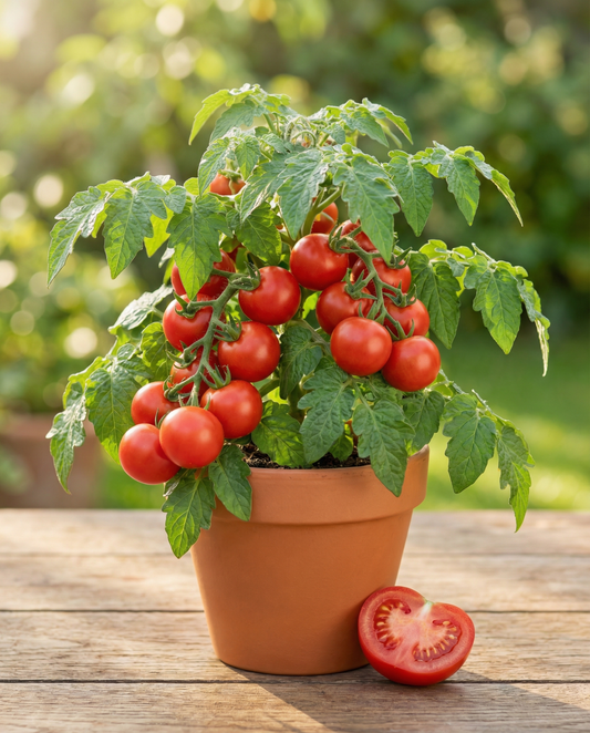 Sementes de tomate Maja (Solanum lycopersicum) – hortícola anual da SeedsChoice