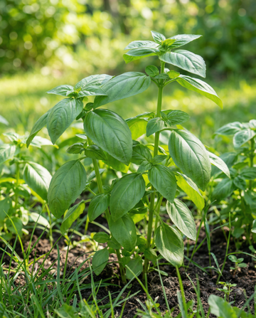 Manjericão Large Leaved (Ocimum basilicum) – sementes anuais de erva aromática da SeedsChoice