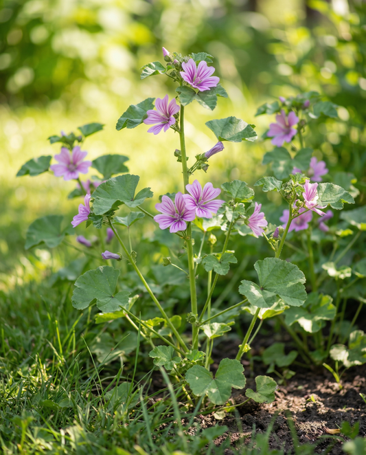 Malva (Malva sylvestris) – sementes de erva perene da SeedsChoice