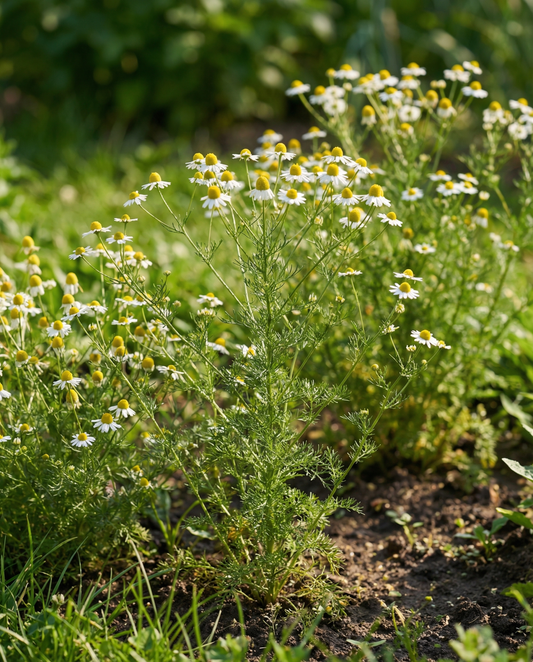 Camomila (Matricaria chamomilla) – sementes de erva aromática anual da SeedsChoice