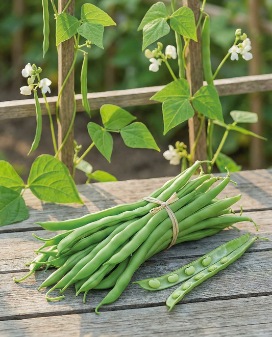 Feijão-trepadeiro Terli 25g (Phaseolus vulgaris) – sementes de vegetal anual da SeedsChoice