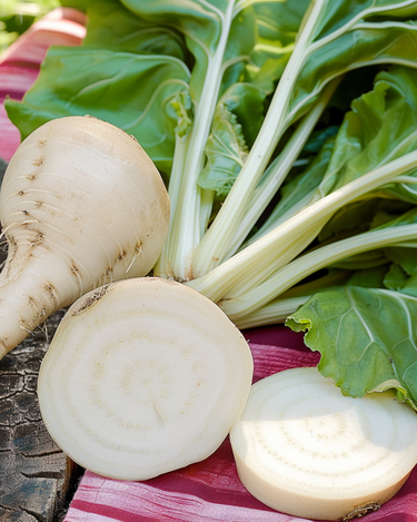 Semillas de remolacha blanca Albina Vereduna (Beta vulgaris) – hortaliza anual