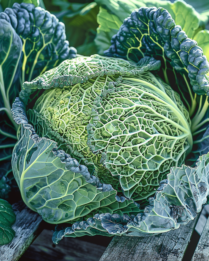 Sementes de couve-lombarda Westlandse Putjes (Brassica oleracea) – hortaliça anual