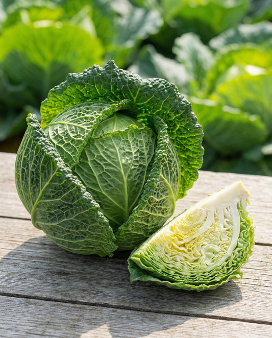 Couve-lombarda Westlandse Putjes (Brassica oleracea) – sementes de hortaliça anual da SeedsChoice