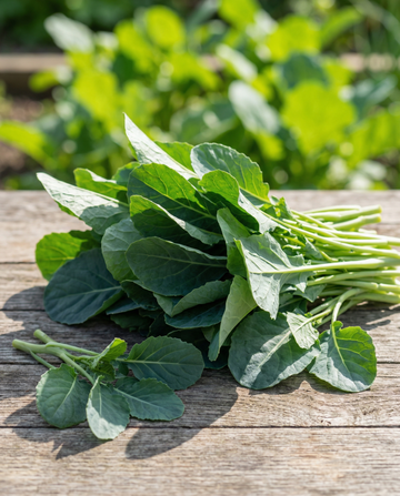 Greens Blauwe Groninger (Brassica napus) – sementes de hortaliça anual da SeedsChoice