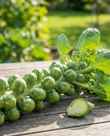 Semillas de coles de Bruselas Cryptus F1 (Brassica oleracea) – variedad anual de SeedsChoice