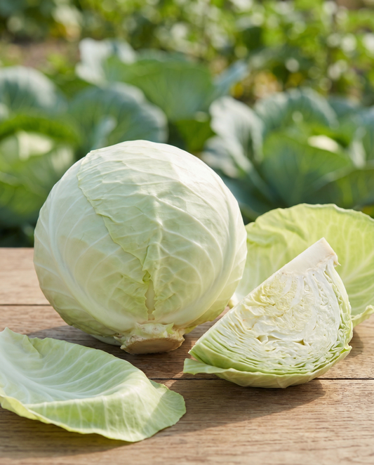 Couve branca Roem Van Enkhuizen 2 (Brassica oleracea) – sementes de legume anual da SeedsChoice
