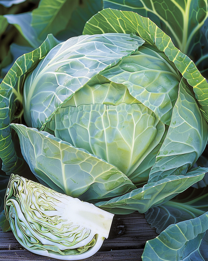 Sementes de couve branca Langedijker Bewaar (Brassica oleracea) – legume anual