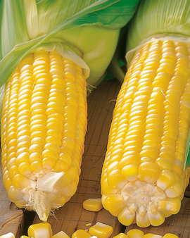 Sementes de Milho-doce Tasty Sweet F1 Yellow Zea Mays Anual