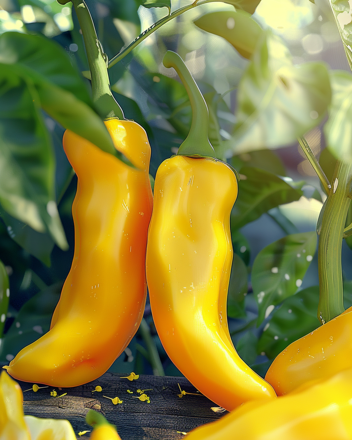 Sementes de pimento doce Palladio F1 fruto amarelo (Capsicum annuum) – legume anual
