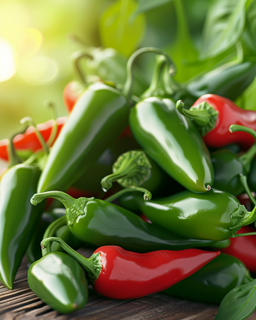 Semillas de pimiento jalapeño (Capsicum annuum) – hortaliza anual