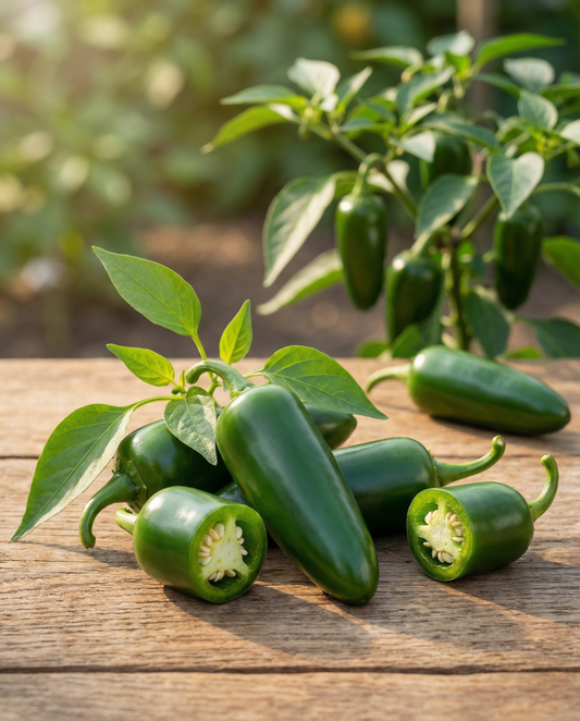 Pimiento jalapeño (Capsicum annuum) – semillas de hortaliza anual de SeedsChoice