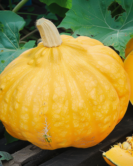 Sementes de Abóbora Jaune De Paris Cucurbita maxima Anual