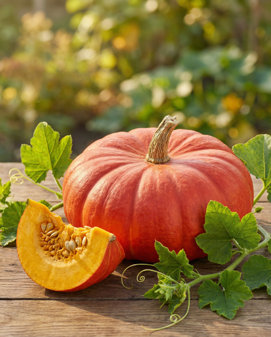 Sementes de abóbora Rouge Vif D'etampes (Cucurbita maxima) – legume anual da SeedsChoice