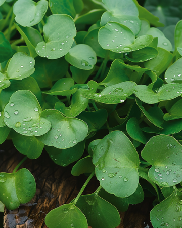 Semillas de verdolaga de invierno (Claytonia perfoliata) – hortaliza anual
