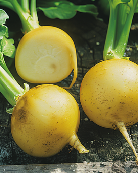 Garden Turnip Seeds Brassica Rapa Goldana Annual Variety