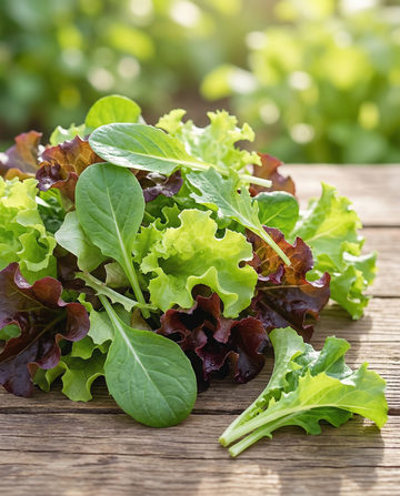 Lechuga mesclun en mezcla para ensalada (Lactuca sativa) – semillas de verdura anual de SeedsChoice