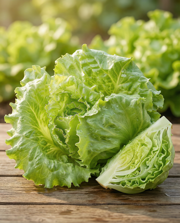 Alface Batavia Blonde De Paris (Lactuca sativa) – sementes de vegetal anual da SeedsChoice