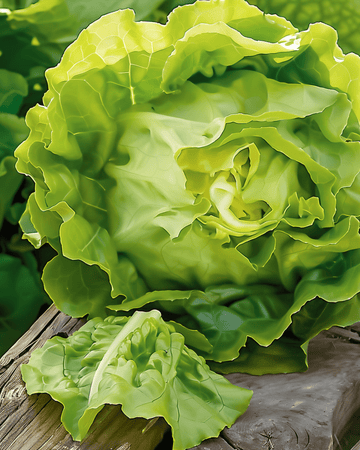 Sementes de alface Appia Butterhead Colheita de Primavera (Lactuca sativa) – vegetal anual