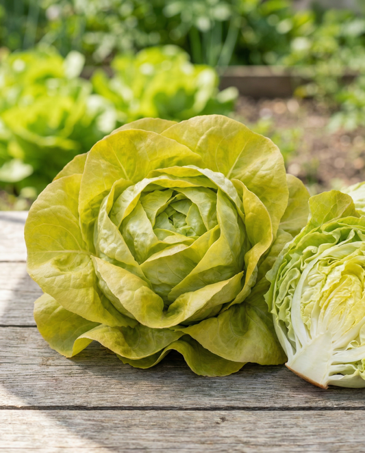 Alface Appia Butterhead Colheita de Primavera (Lactuca sativa) – sementes de vegetal anual da SeedsChoice