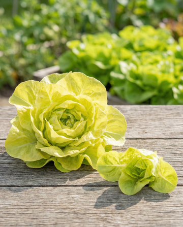 Alface de folha Australian Yellow (Lactuca sativa) – sementes de hortaliça anual da SeedsChoice