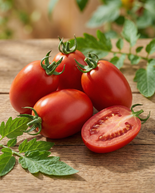 Tomate Roma VF (Solanum lycopersicum) – sementes anuais de legume da SeedsChoice
