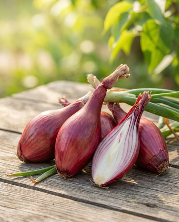 Cebola Rossa Lunga Di Firenze Long Red (Allium cepa) – sementes de hortaliça anual da SeedsChoice
