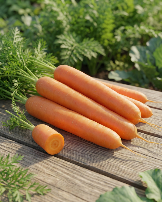 Zanahorias Nantes 2 (Daucus carota) – semillas anuales de SeedsChoice