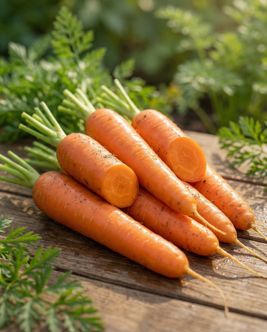 Sementes de cenoura de verão Napoli F1 Early (Daucus carota) – sementes de hortaliça anual da SeedsChoice