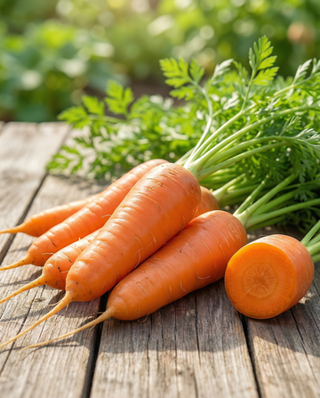 Sementes de cenoura Chantenay (Daucus carota) – legume anual da SeedsChoice