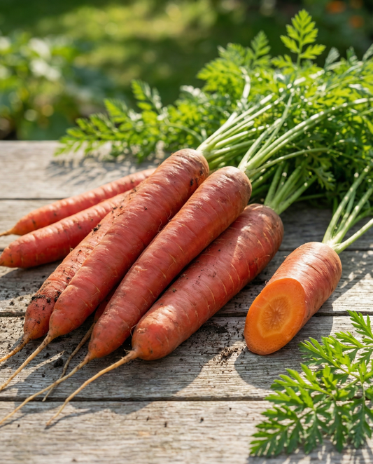 Cenoura de inverno Autumn King 2 Storage (Daucus carota) – sementes de legume anual da SeedsChoice