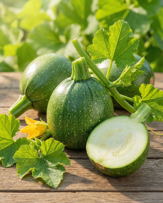 Zucchini Di Nizza – abóbora de verão (Cucurbita pepo) – sementes anuais de SeedsChoice