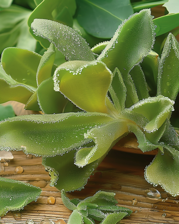 Sementes de folha de Ice Plant (Mesembryanthemum crystallinum) – vegetal anual
