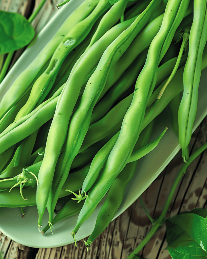 Sementes de feijão-anão Domino 25g (Phaseolus vulgaris) – vegetal anual