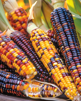 Sementes de milho ornamental Little Jewels Zea Mays anual espigas decorativas