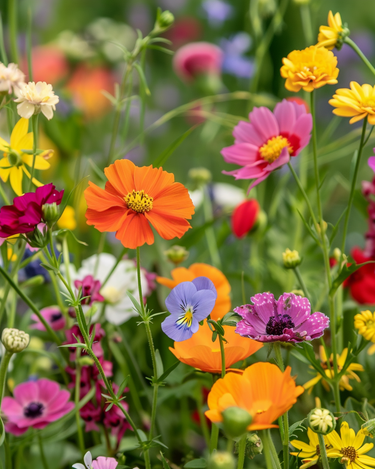 Semillas de mezcla para cortar 250 g, 60 a 80 cm – flores anuales