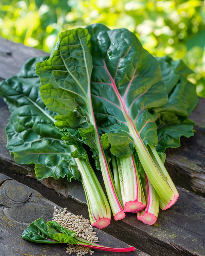Sementes de acelga de folha verde 50g (Beta vulgaris) – vegetal
