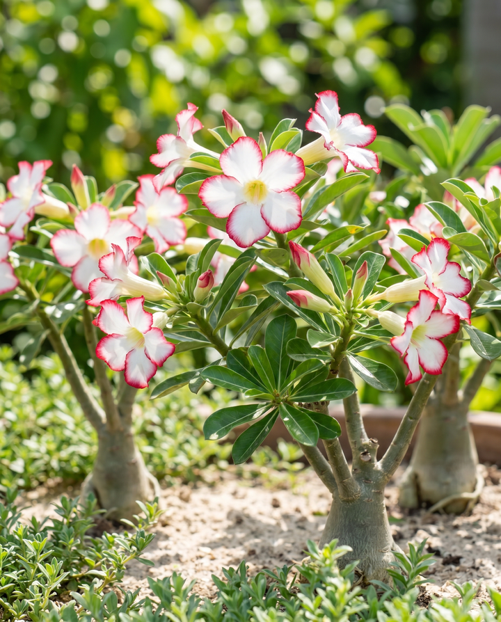 Sementes de Rosa-do-deserto Suculenta Florida (Adenium obesum) – flor