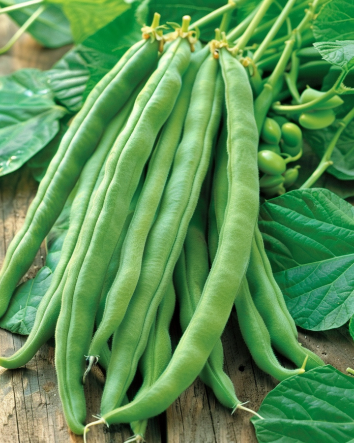 Sementes de feijão-escarlate Emergo Stringless 100g (Phaseolus coccineus) – vegetal anual
