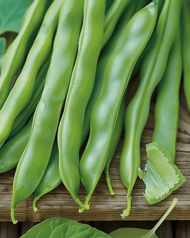 Sementes de Feijão-trepador Raadsheer Phaseolus Vulgaris Anual 100g