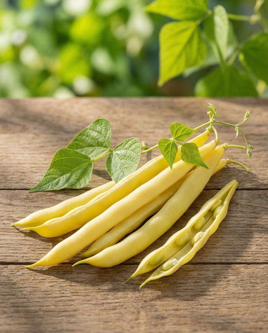 Feijão-verde trepador Neckargold 100g (Phaseolus vulgaris) – sementes de trepadeira anual da SeedsChoice
