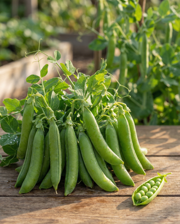 Ervilhas Kermesse (Pisum sativum) – sementes de hortaliça anual da SeedsChoice