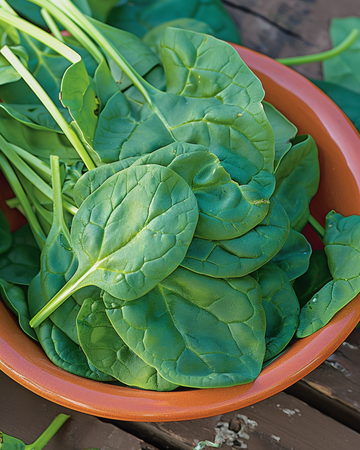 Sementes de espinafre Amsterdam Large Leaved (Spinacia oleracea) – vegetal anual