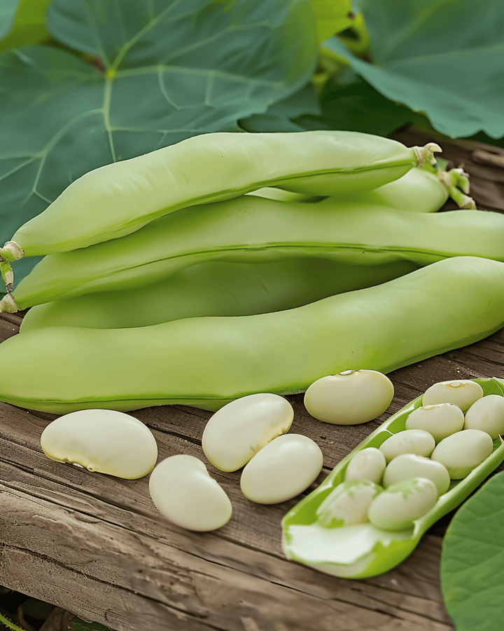 Sementes de Fava Threefold White (Vicia faba) – planta anual